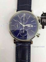 Copy Swiss IWC Schaffhausen Portofino Watch Blue Dial